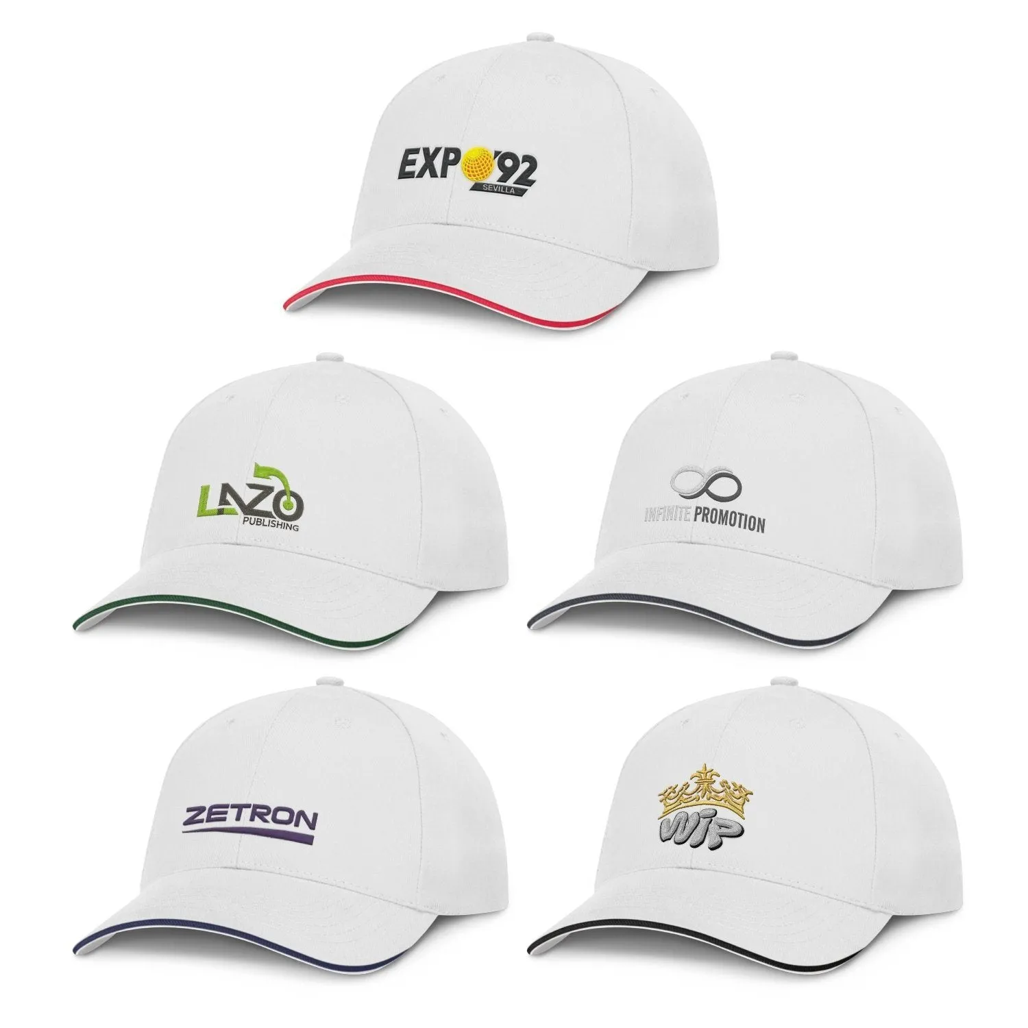 Premium Cotton Cap - White(SHW-20T)