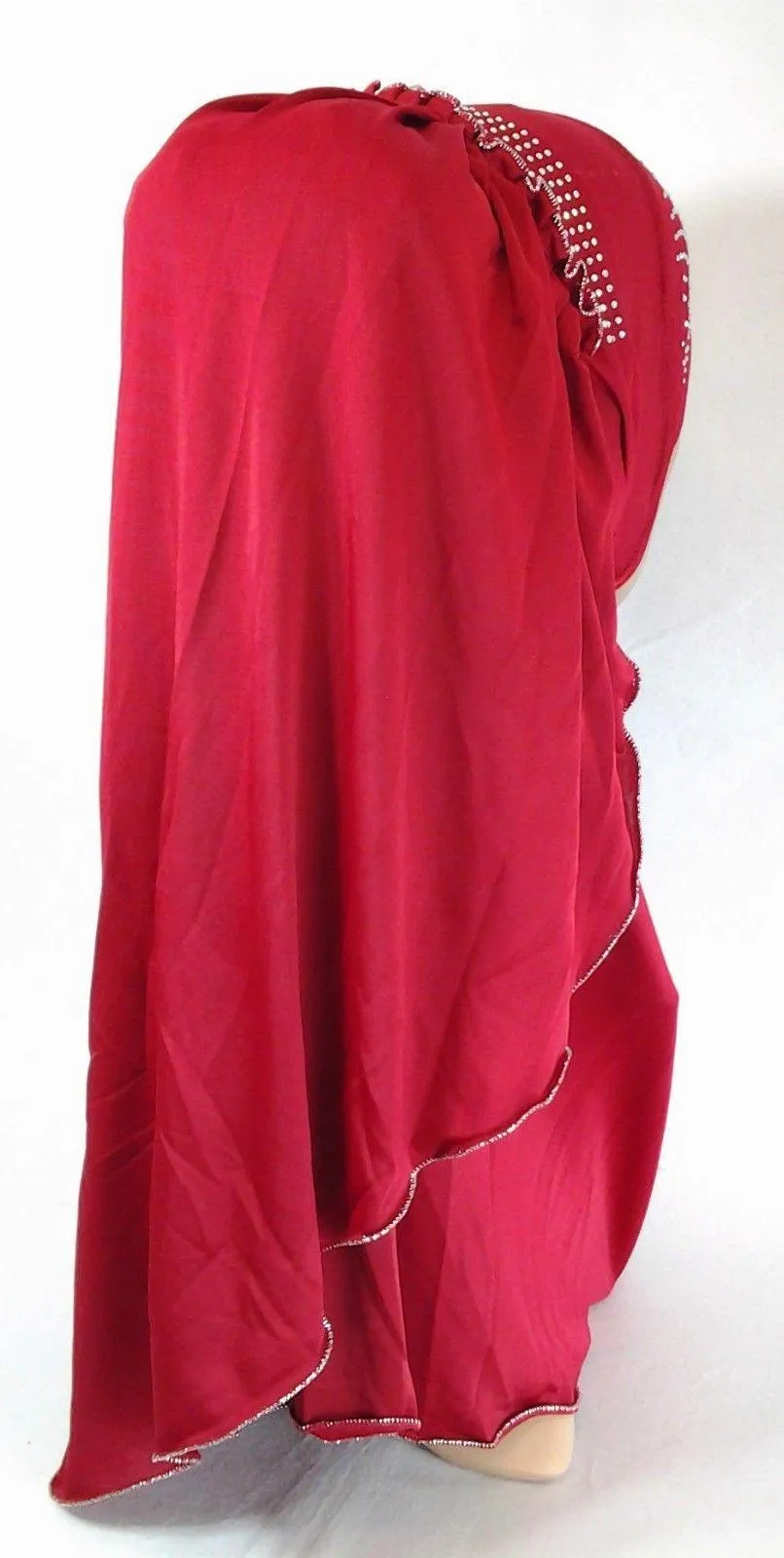 Pull-on Easy Muslim Hijab Fashion Islamic Scarf Viscose Ice Silk MLl061
