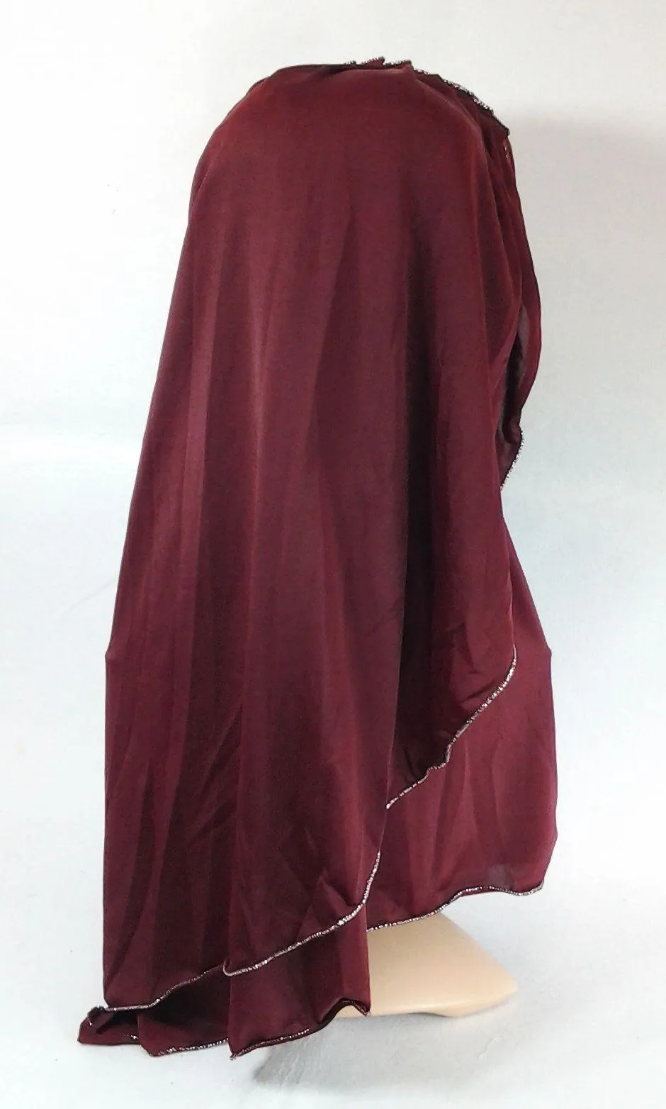 Pull-on Easy Muslim Hijab Fashion Islamic Scarf Viscose Ice Silk MLl061