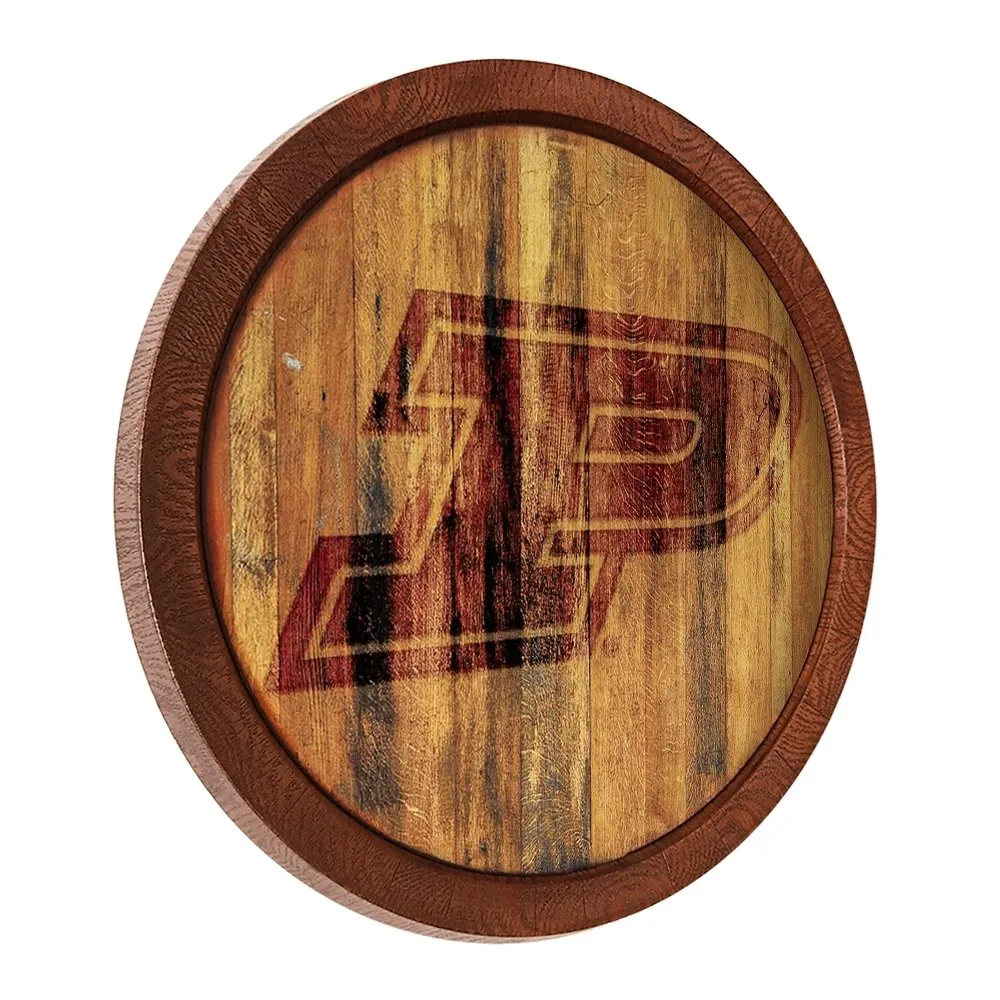 Purdue Boilermakers: Branded "Faux" Barrel Top Sign