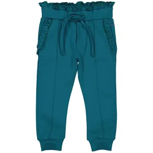 Quapi Girls Dark Petrol Pants
