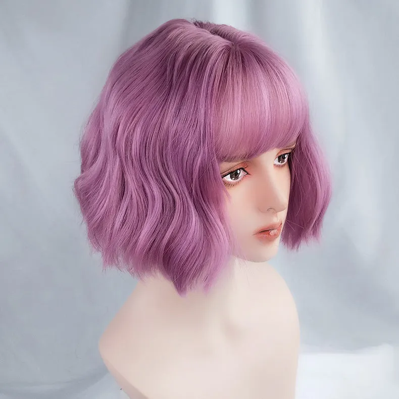 "PURPLE FASHION" SHORT WIG S040101