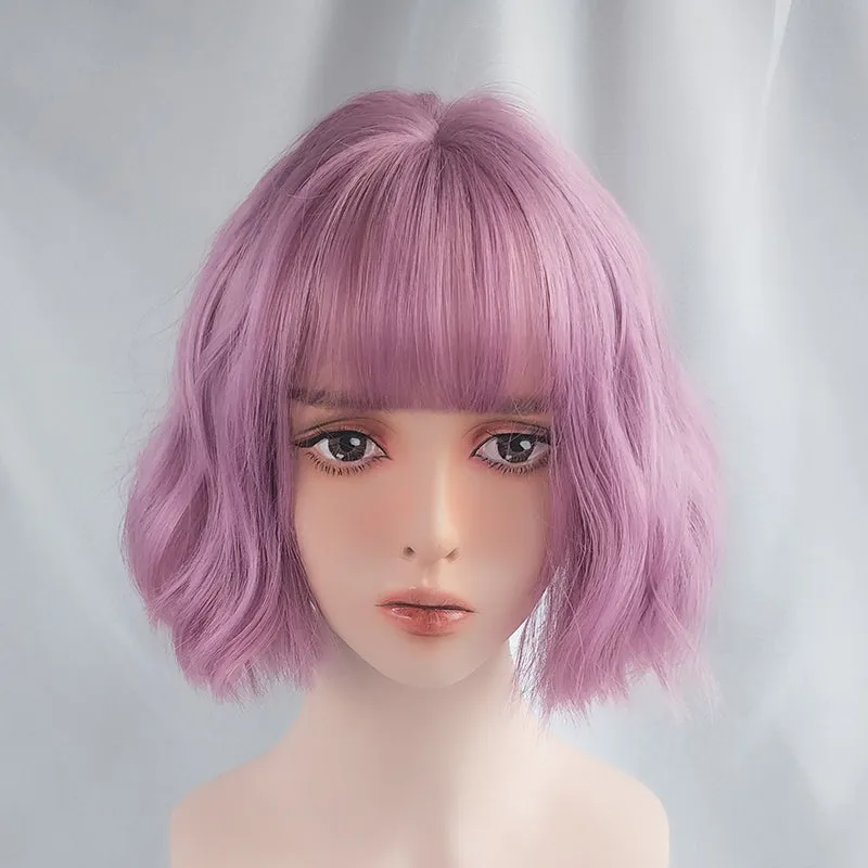 "PURPLE FASHION" SHORT WIG S040101