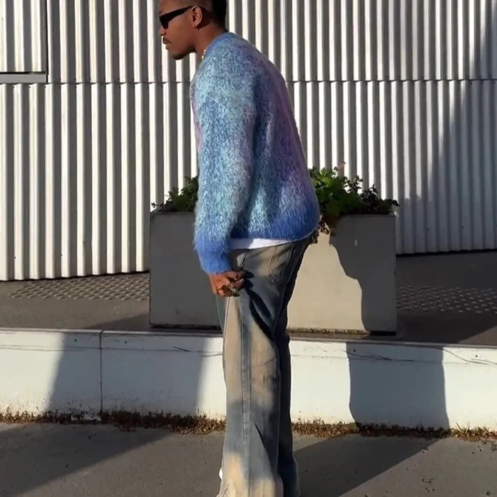 "Vintage Irregular Tie-dye" Jeans