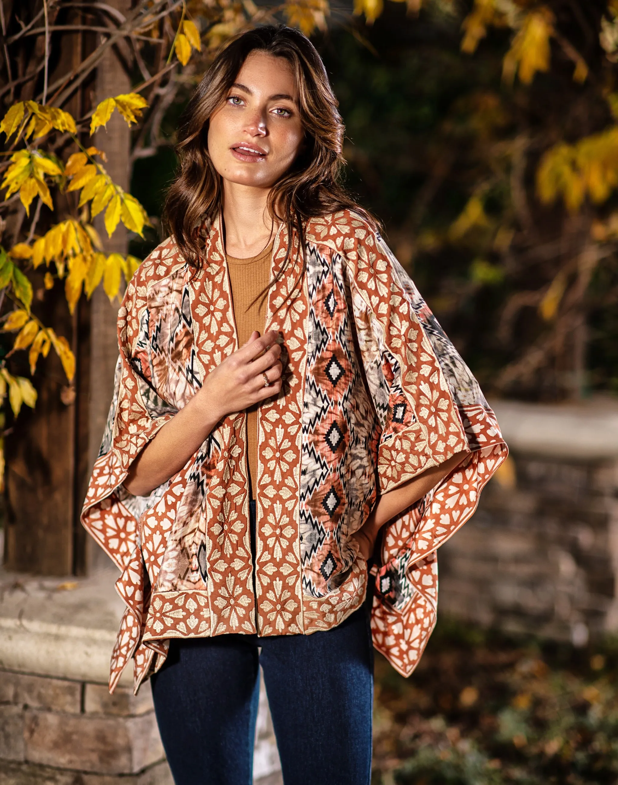 Raelyn Burst Kimono
