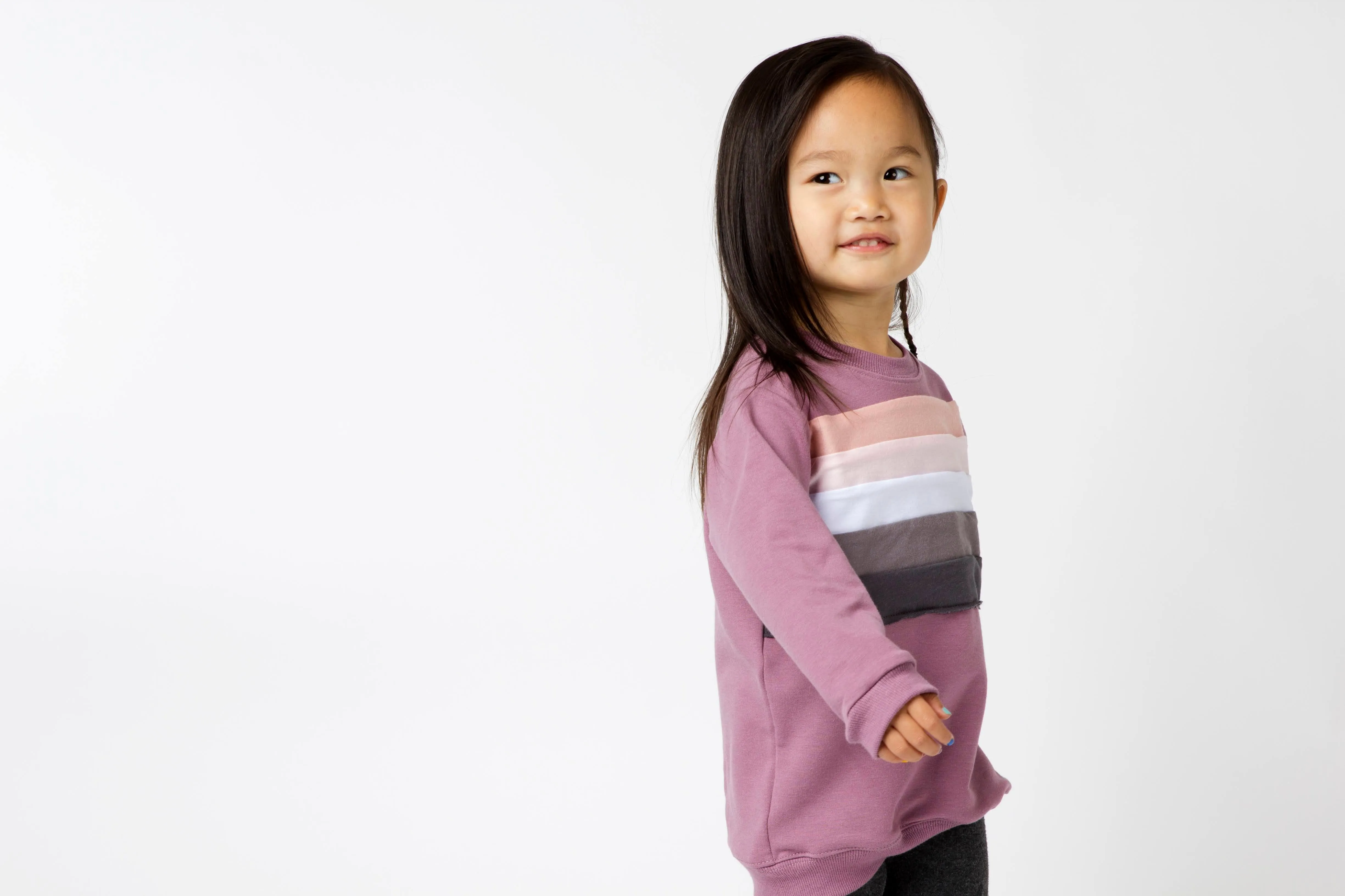 Rainbow Chest Sweatshirt - Various Colors
