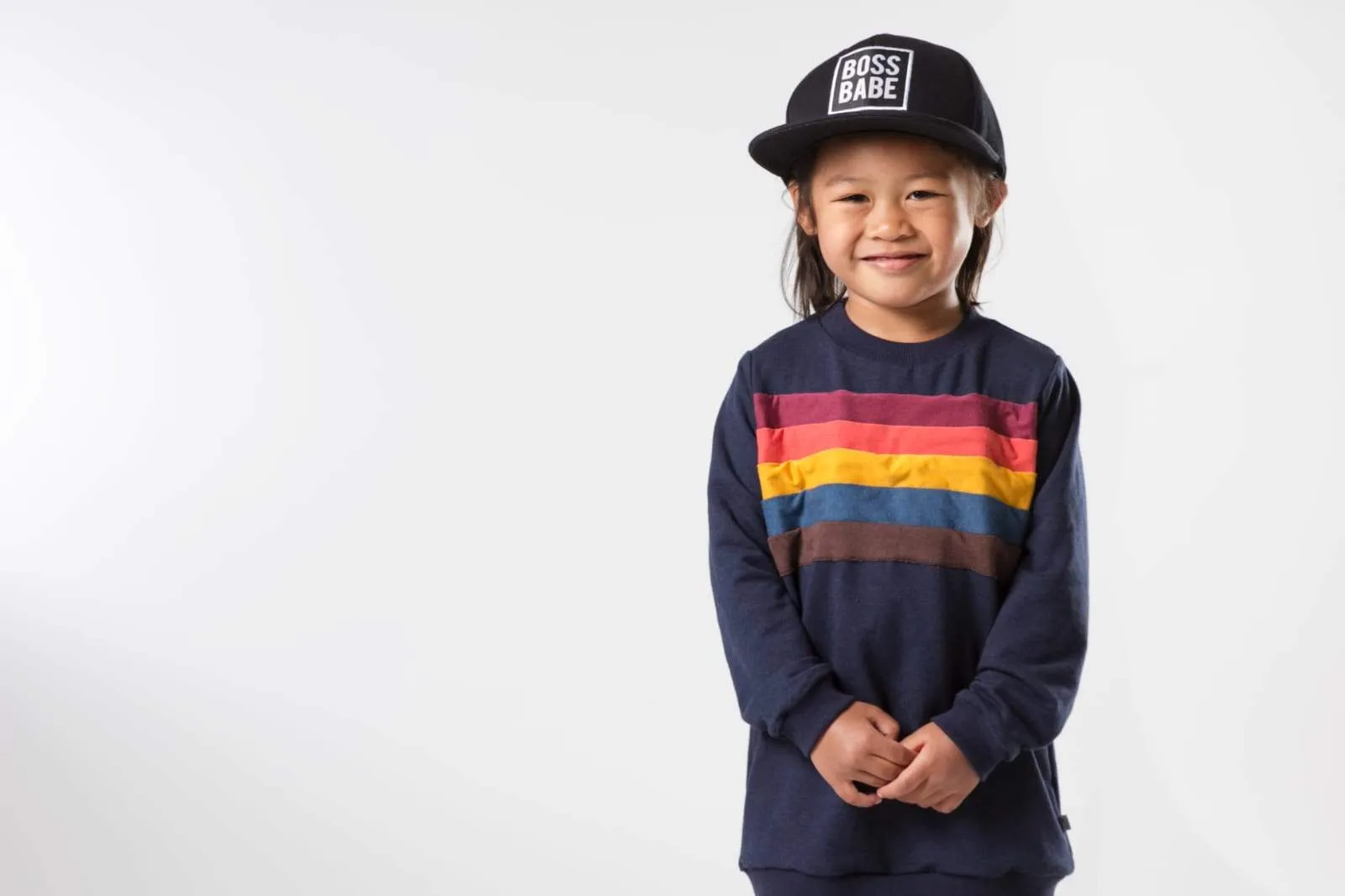 Rainbow Chest Sweatshirt - Various Colors