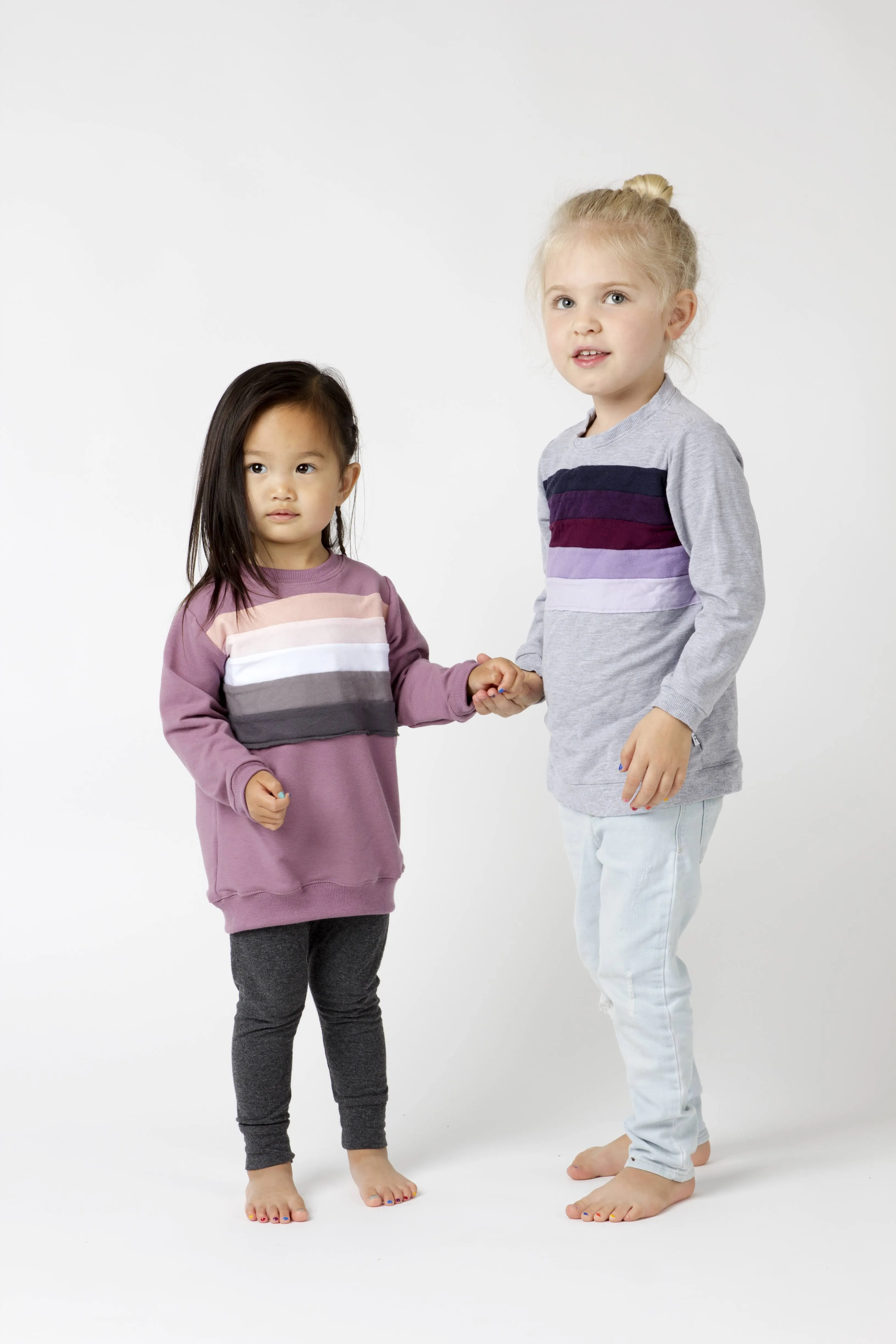 Rainbow Chest Sweatshirt - Various Colors