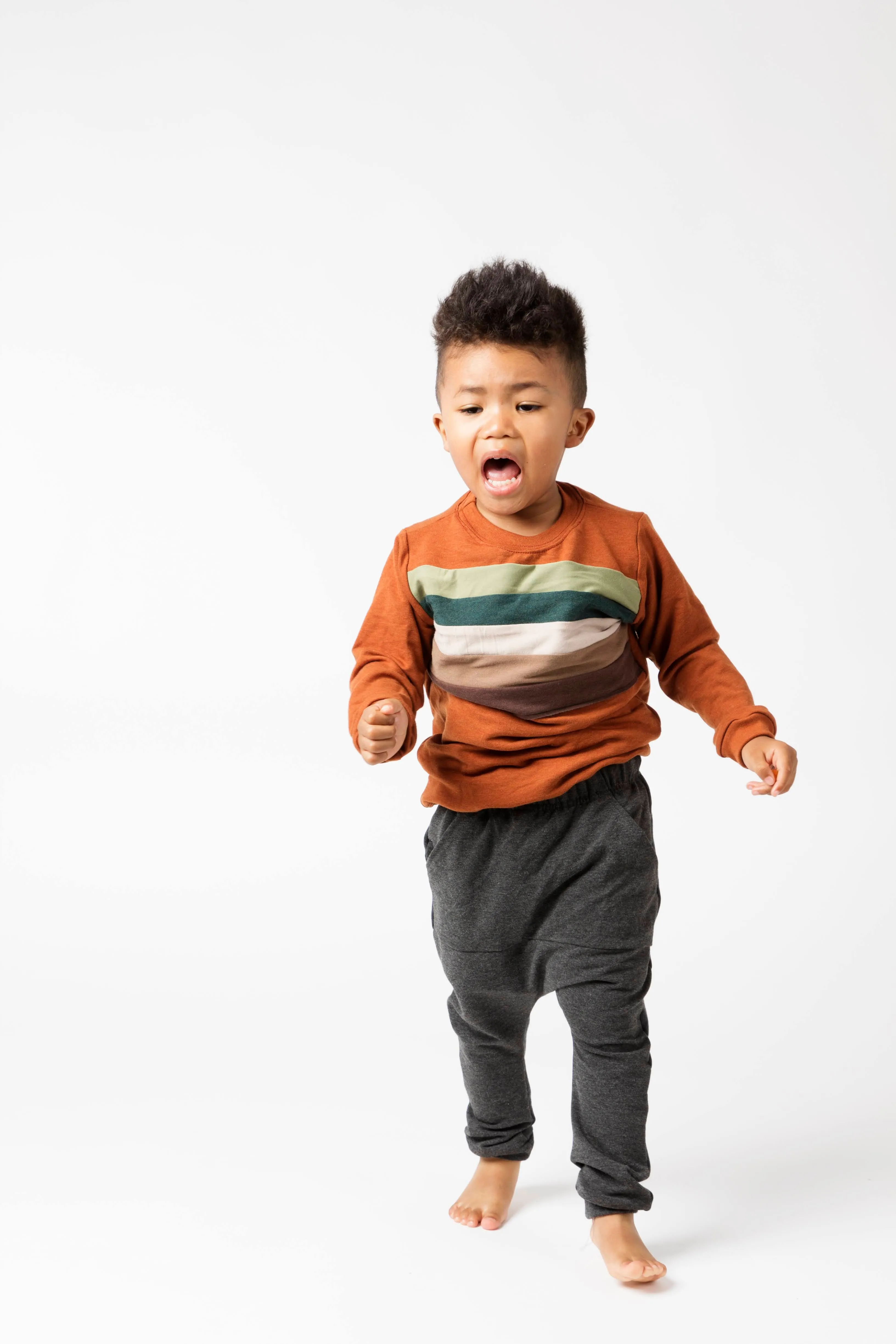 Rainbow Chest Sweatshirt - Various Colors