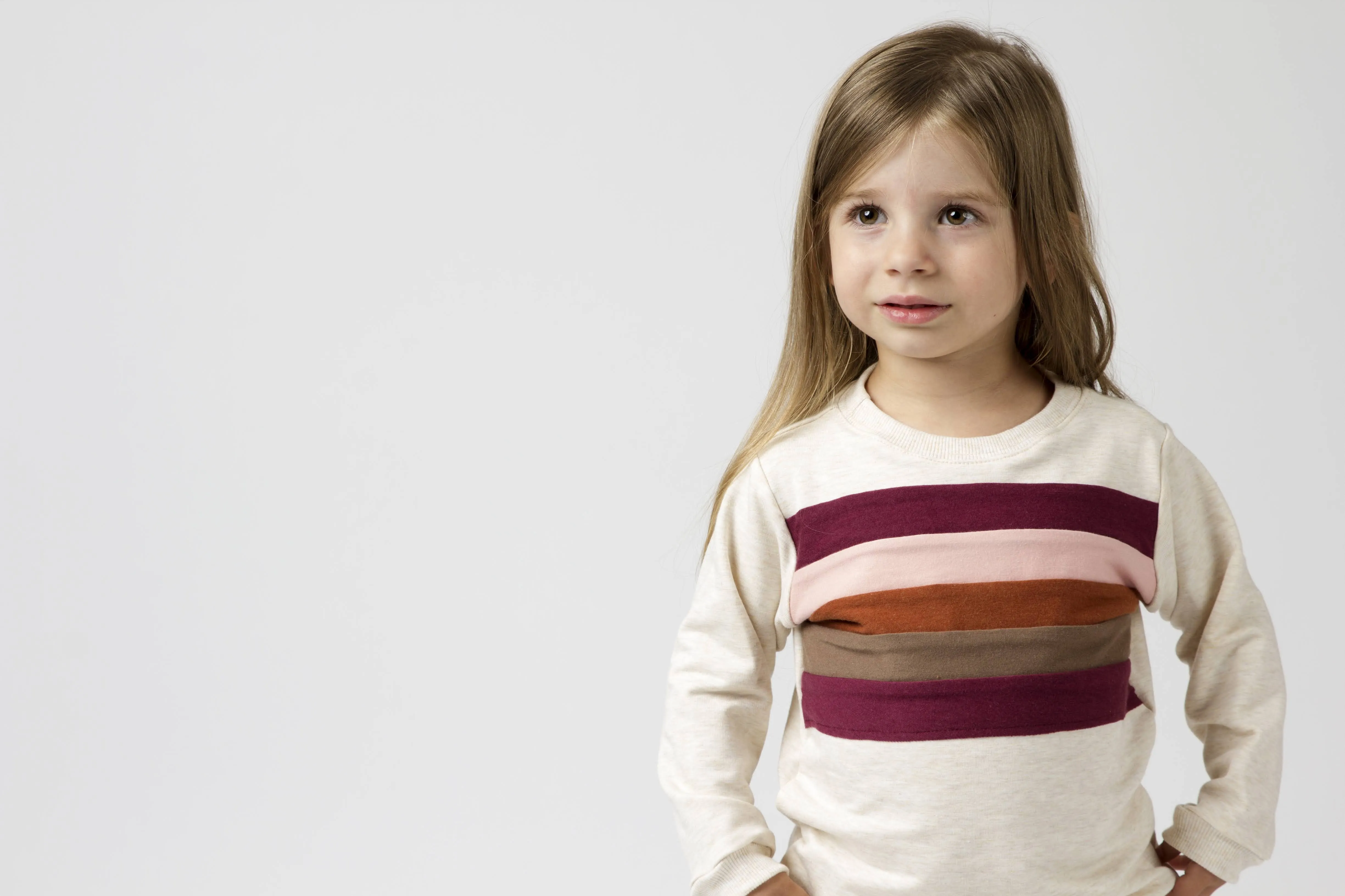 Rainbow Chest Sweatshirt - Various Colors