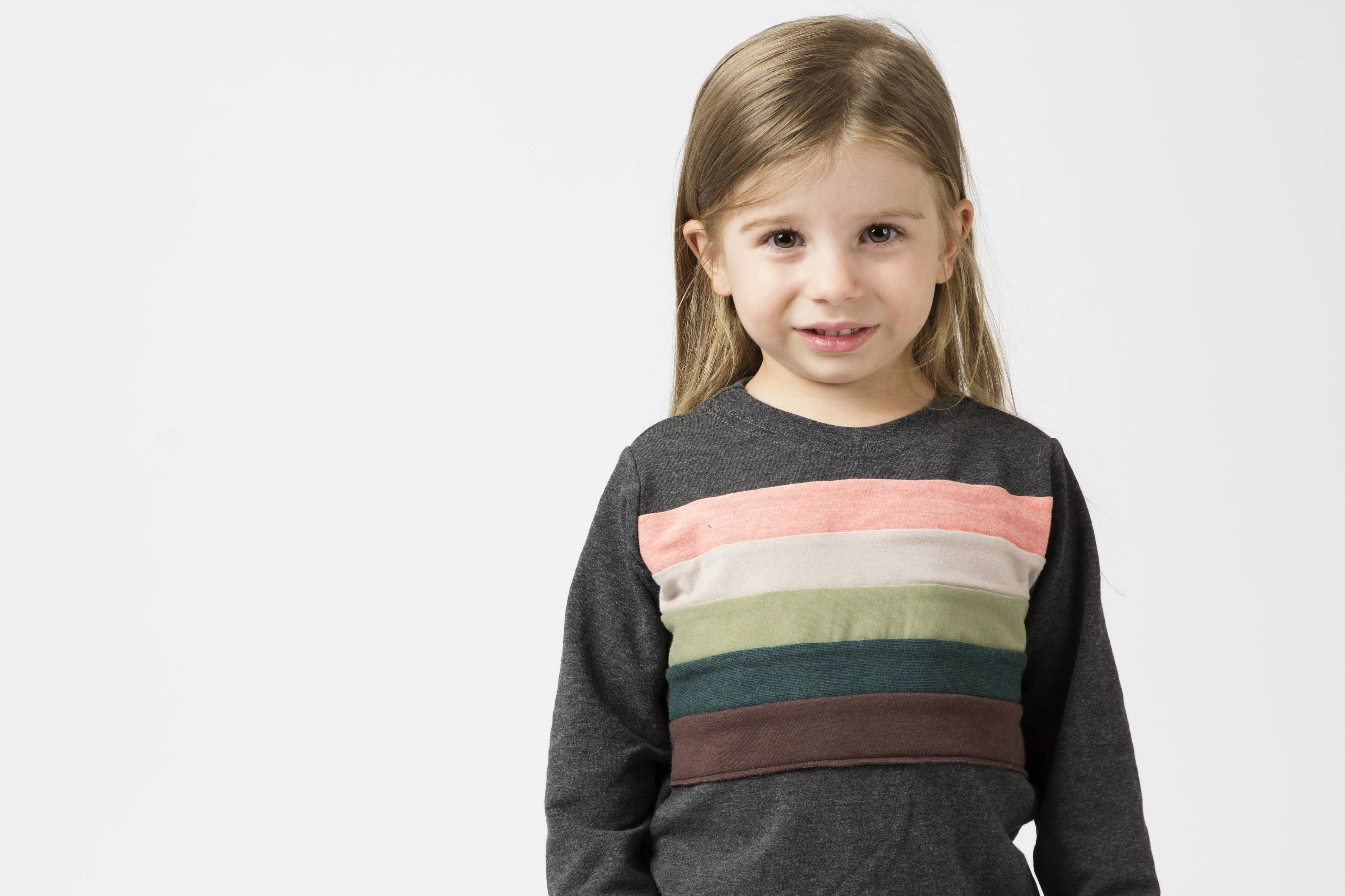 Rainbow Chest Sweatshirt - Various Colors