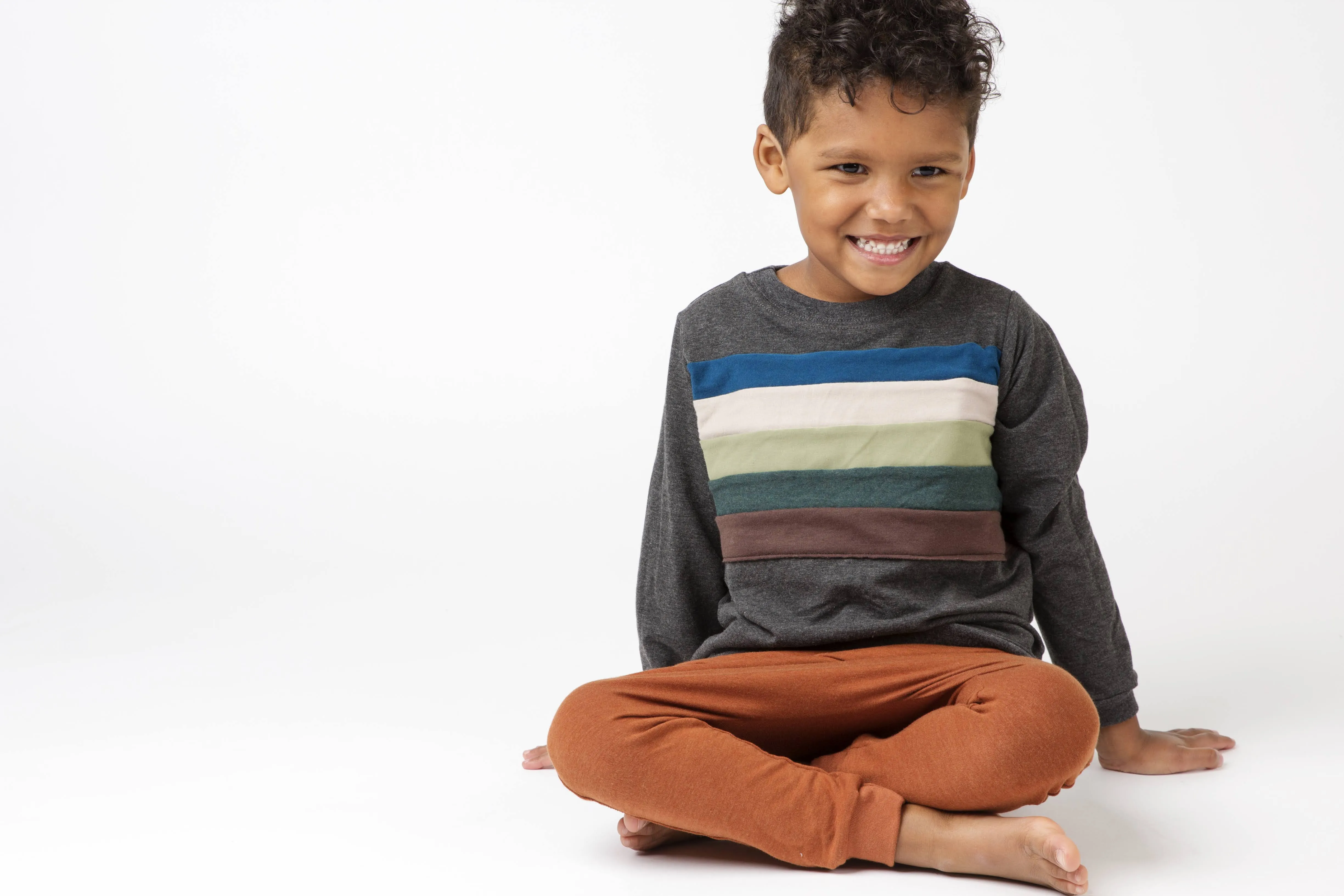 Rainbow Chest Sweatshirt - Various Colors