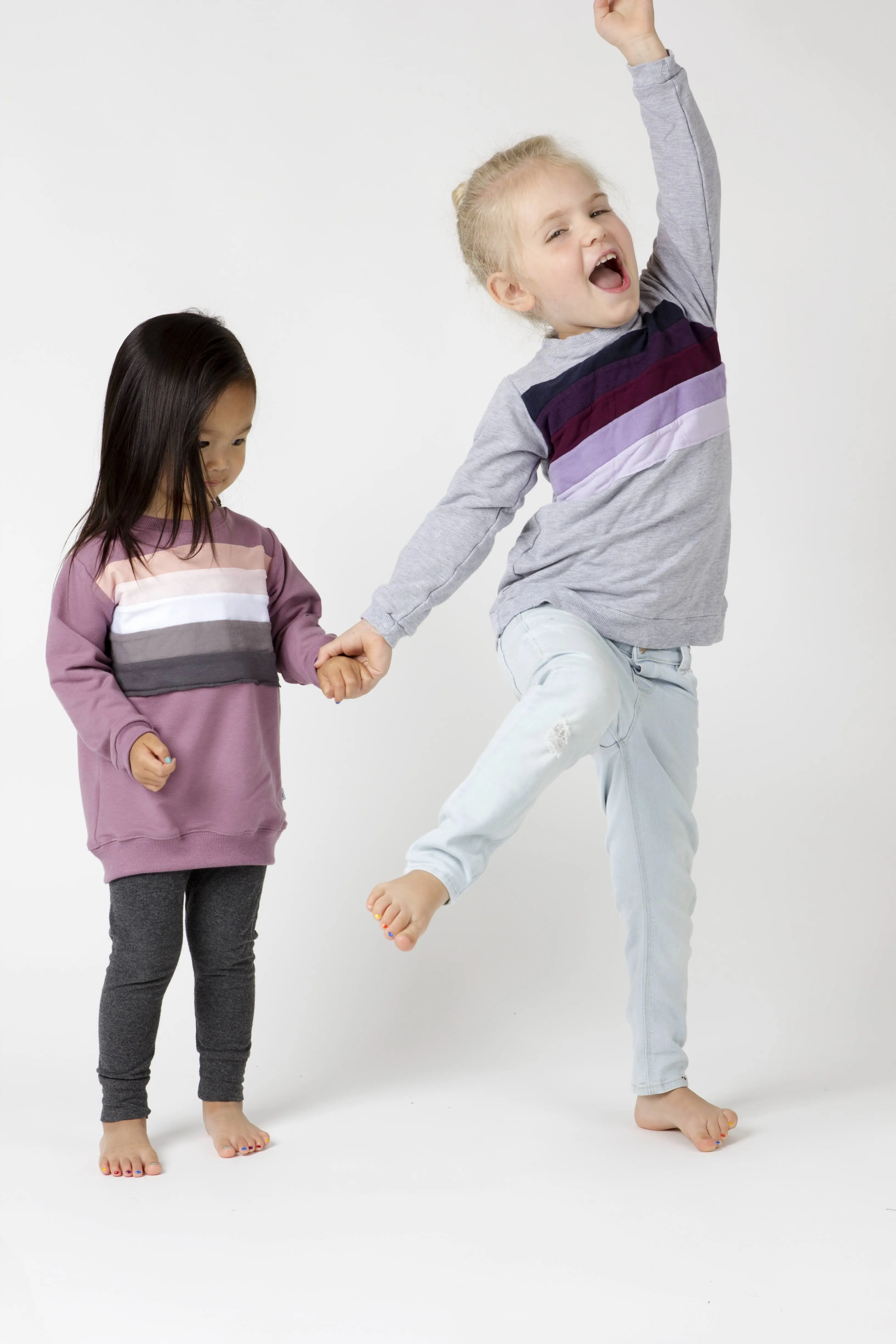 Rainbow Chest Sweatshirt - Various Colors
