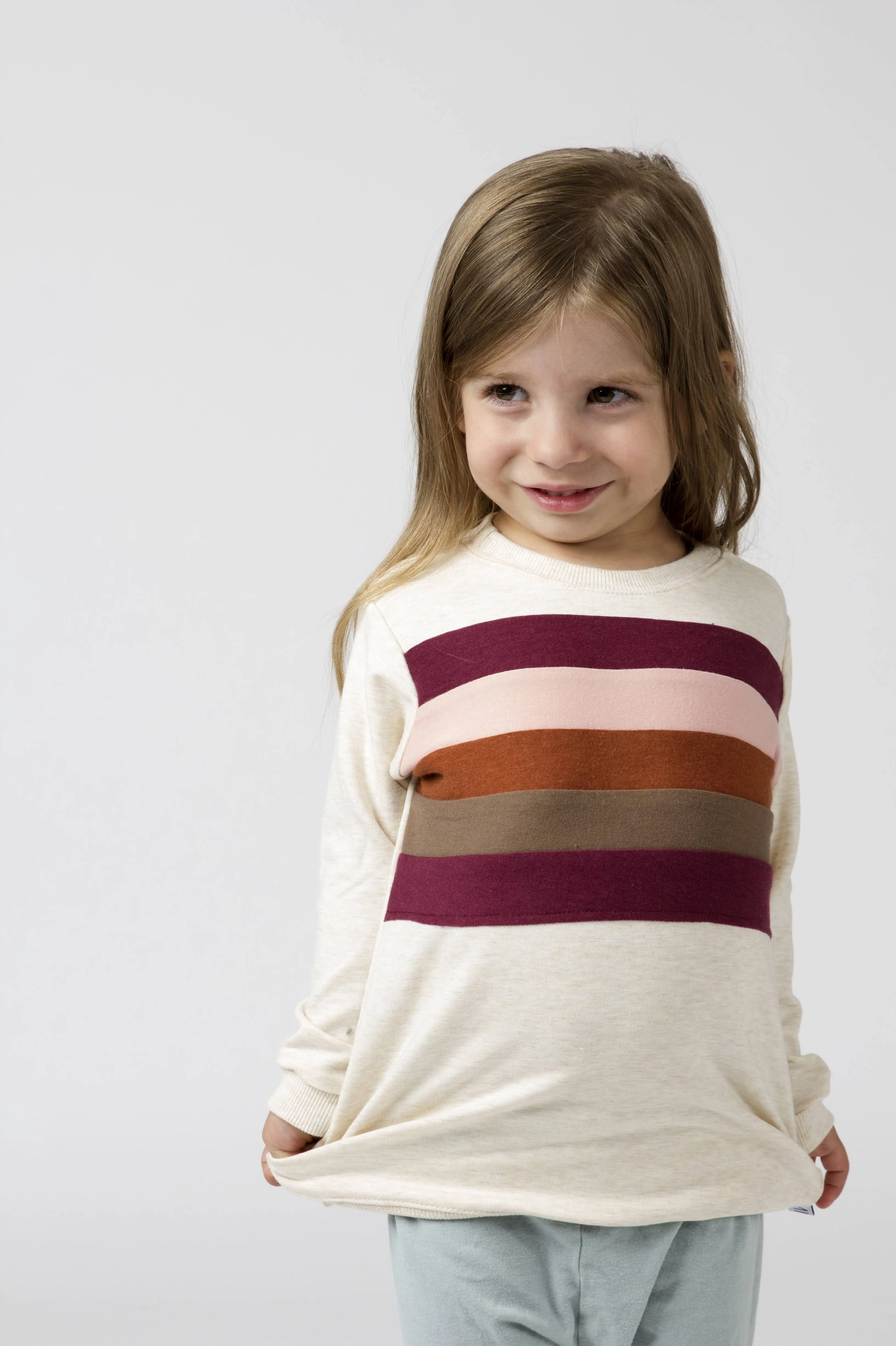 Rainbow Chest Sweatshirt - Various Colors