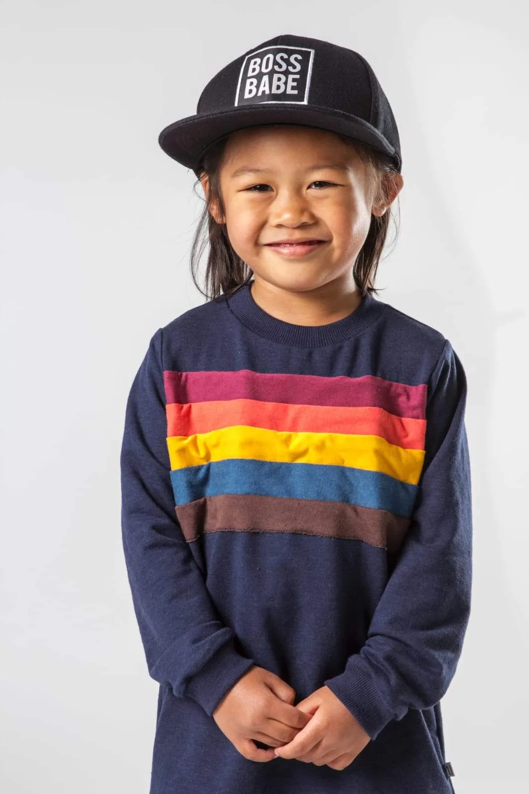 Rainbow Chest Sweatshirt - Various Colors