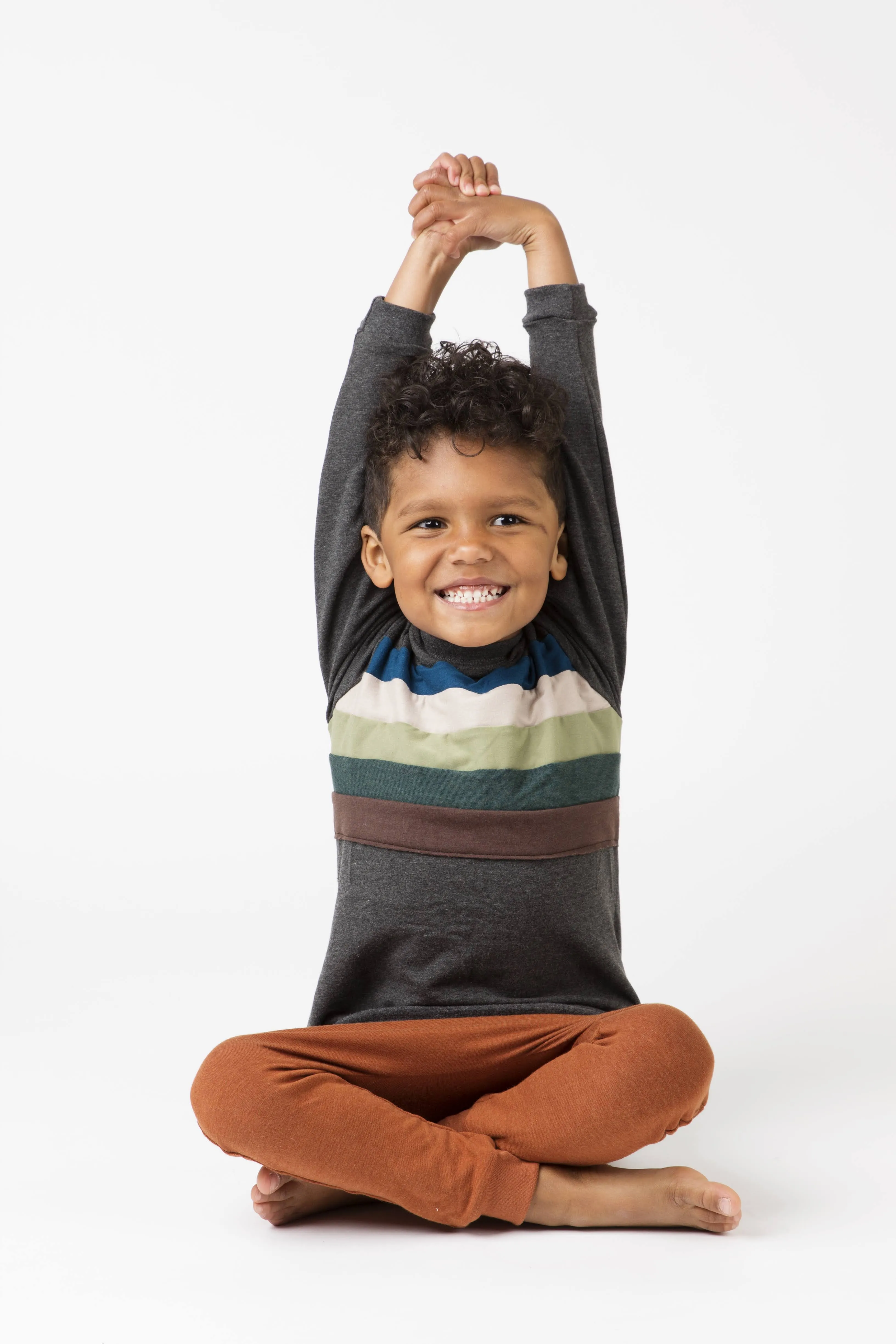 Rainbow Chest Sweatshirt - Various Colors