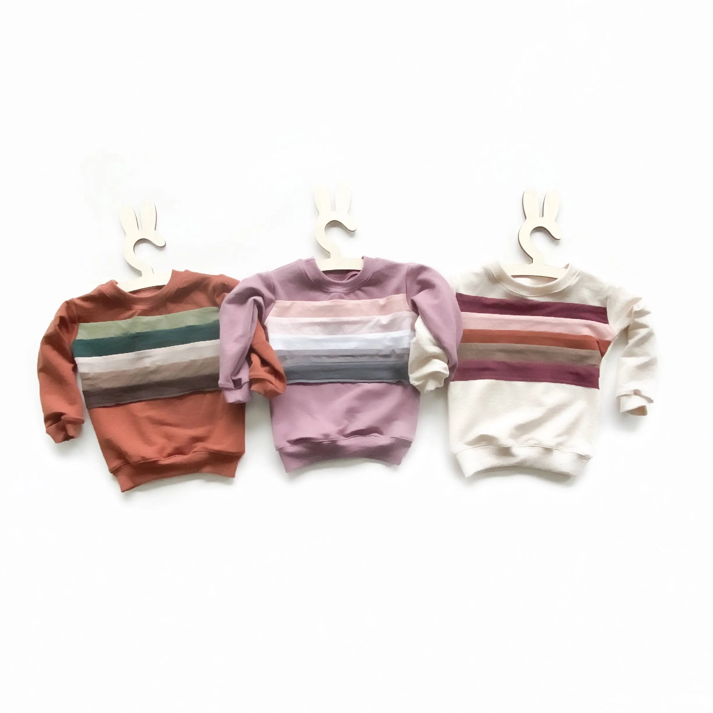 Rainbow Chest Sweatshirt - Various Colors