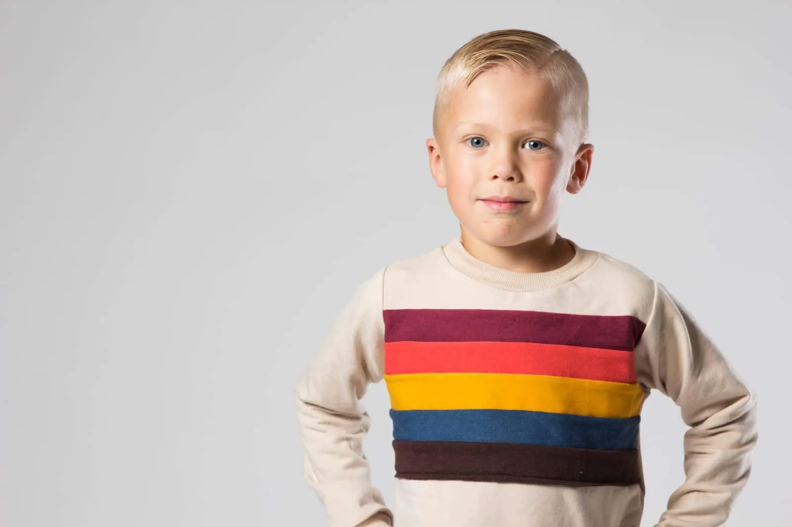 Rainbow Chest Sweatshirt - Various Colors