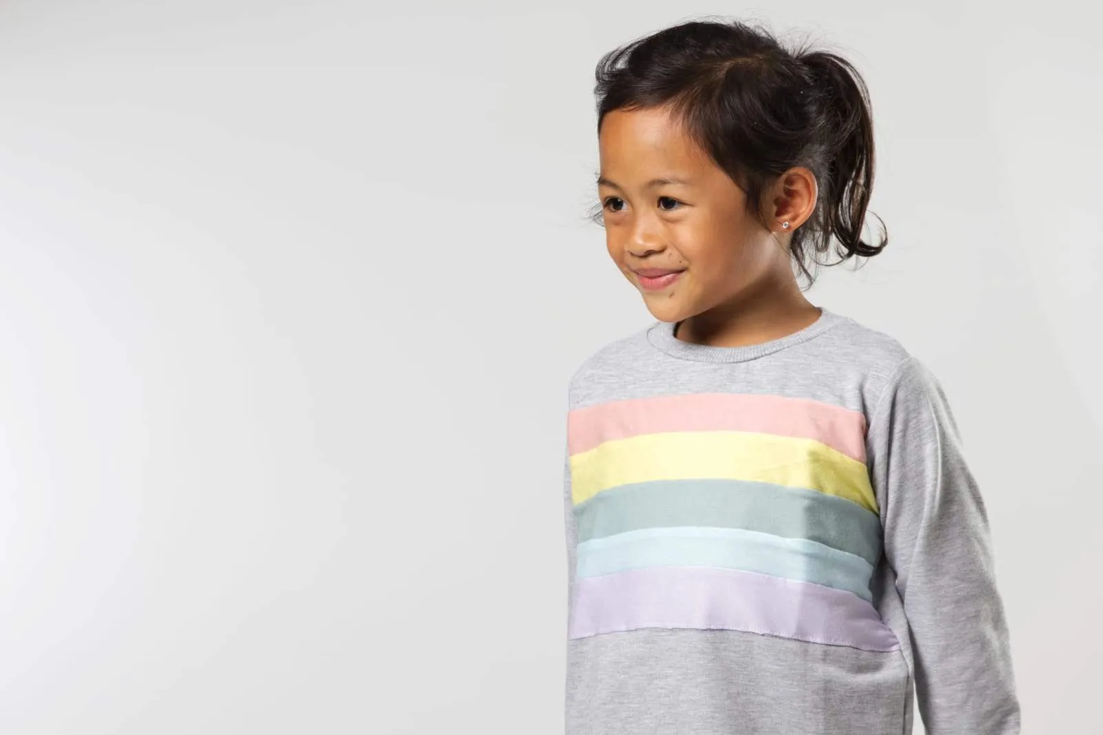 Rainbow Chest Sweatshirt - Various Colors