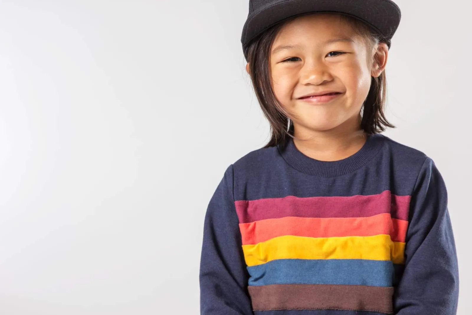 Rainbow Chest Sweatshirt - Various Colors