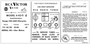 RCA-6XD5A
