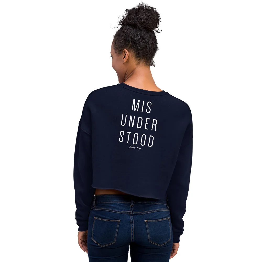 Rebel Tee Women New York Crop Sweatshirt