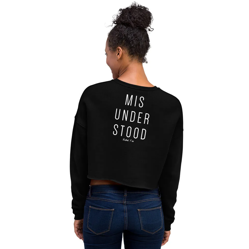 Rebel Tee Women New York Crop Sweatshirt