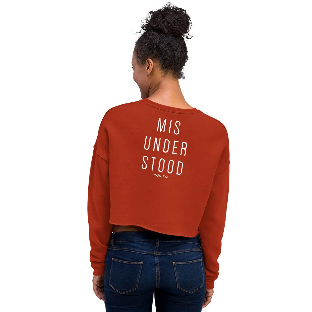 Rebel Tee Women New York Crop Sweatshirt