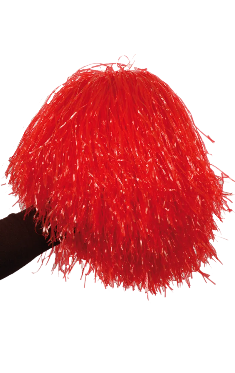 Red Pom Poms
