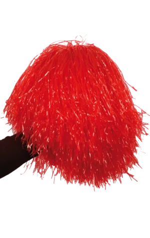Red Pom Poms