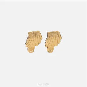 Rehwa Studs In Gold