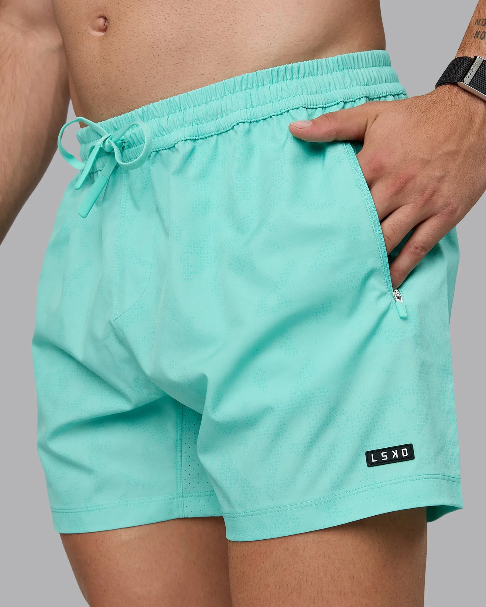 Rep 5" Performance Shorts - Digital Camo Cockatoo