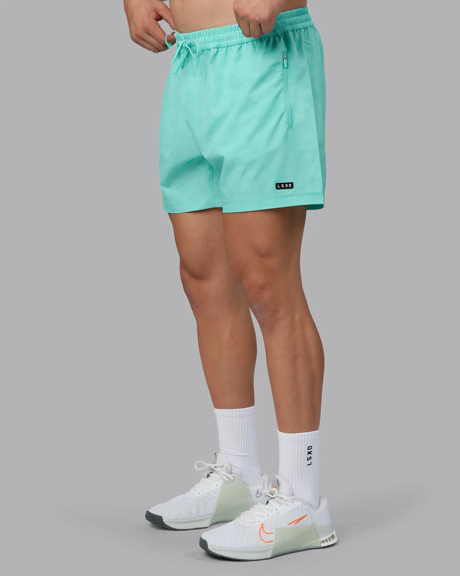 Rep 5" Performance Shorts - Digital Camo Cockatoo
