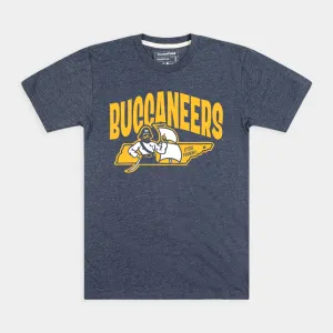 Retro Buccaneers "ETSU Tough!" Tee