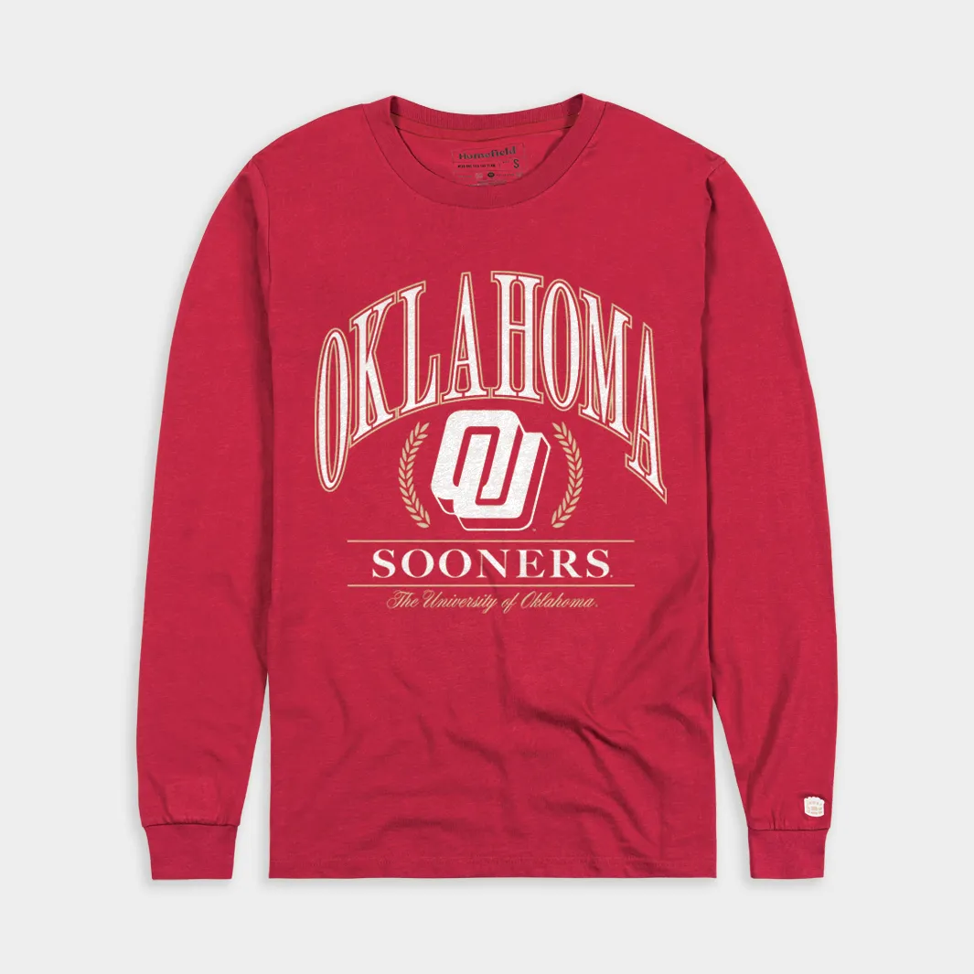 Retro-Inspired Oklahoma Sooners Disco Long Sleeve