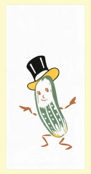 Retro Kitchen Towel - Mr. Pickle