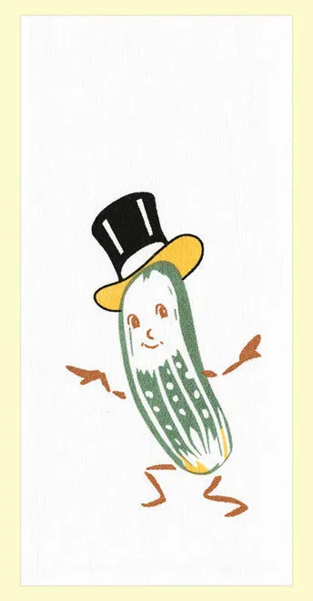 Retro Kitchen Towel - Mr. Pickle