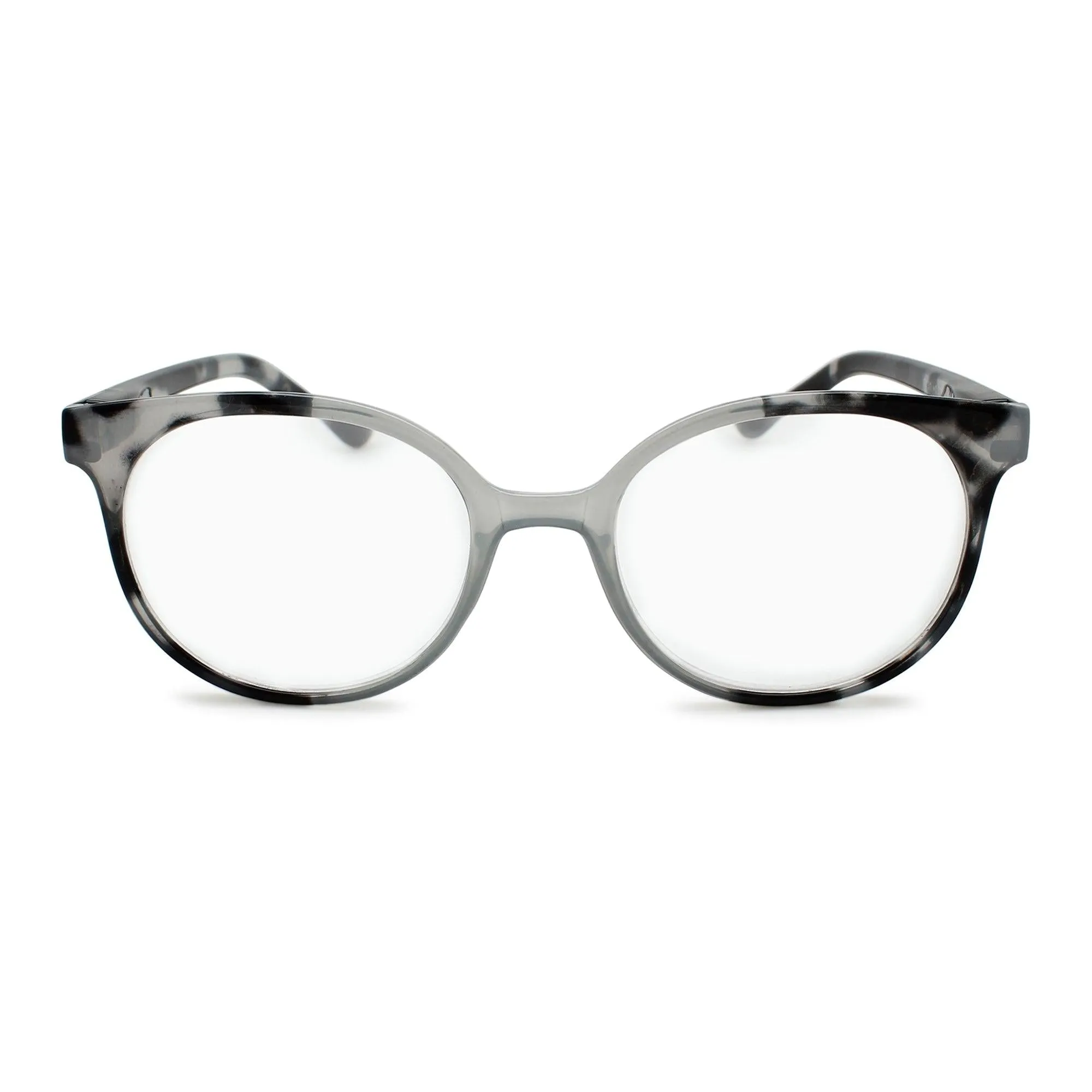 Retro Oversized Round Reading Glasses for Women R-731