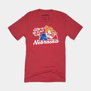 Retro "There is No Place like Nebraska" T-Shirt