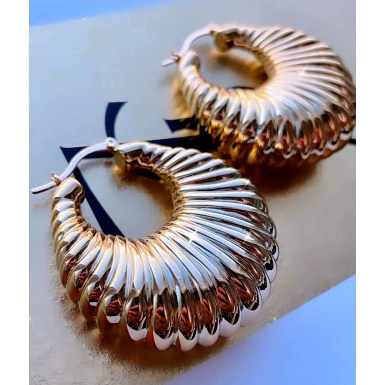 Retro Shrimp Hoops