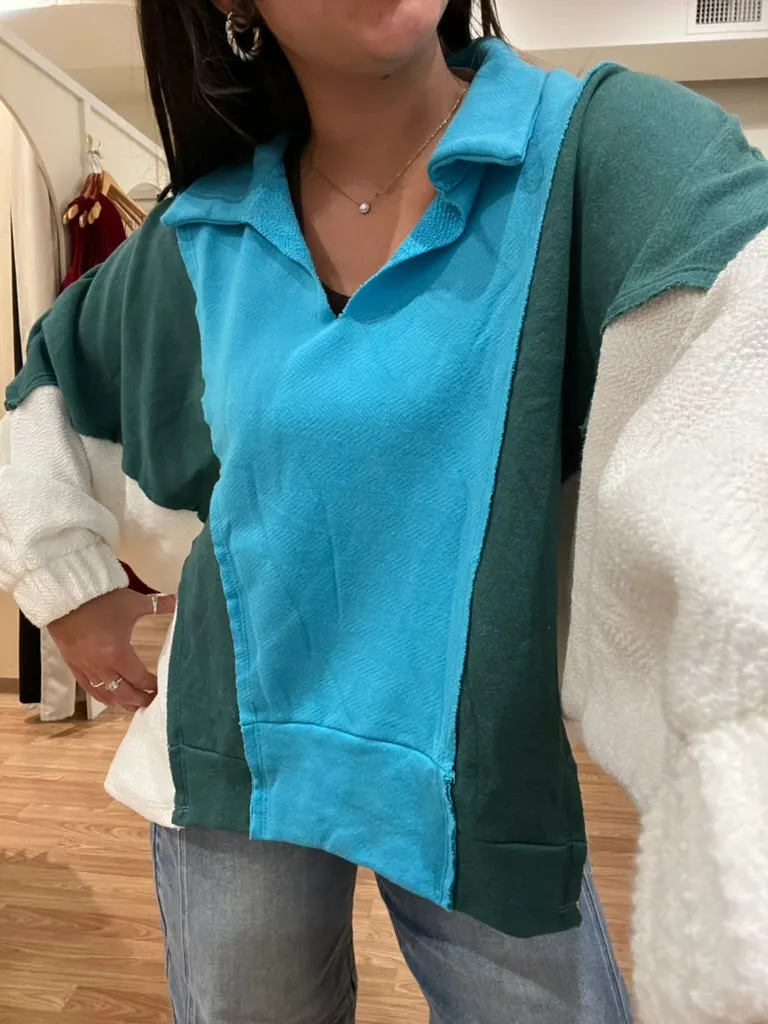 Retro Wave Pullover