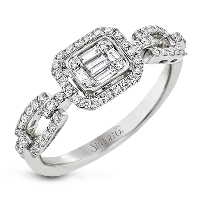 Right Hand Ring in 18k Gold with Diamonds