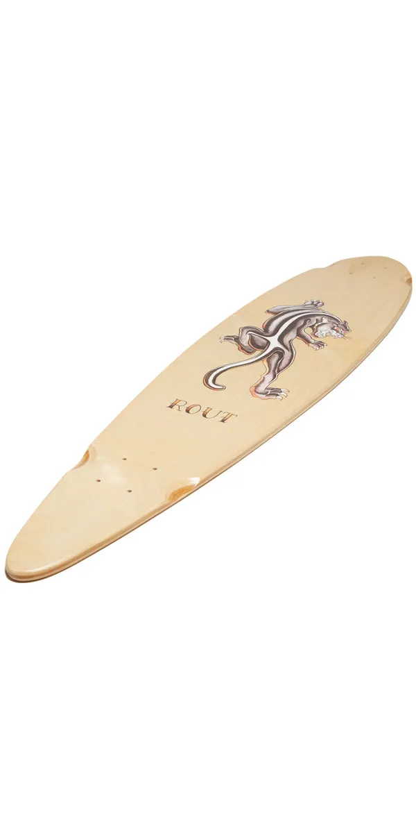 Rout Flash Pintail Longboard Complete