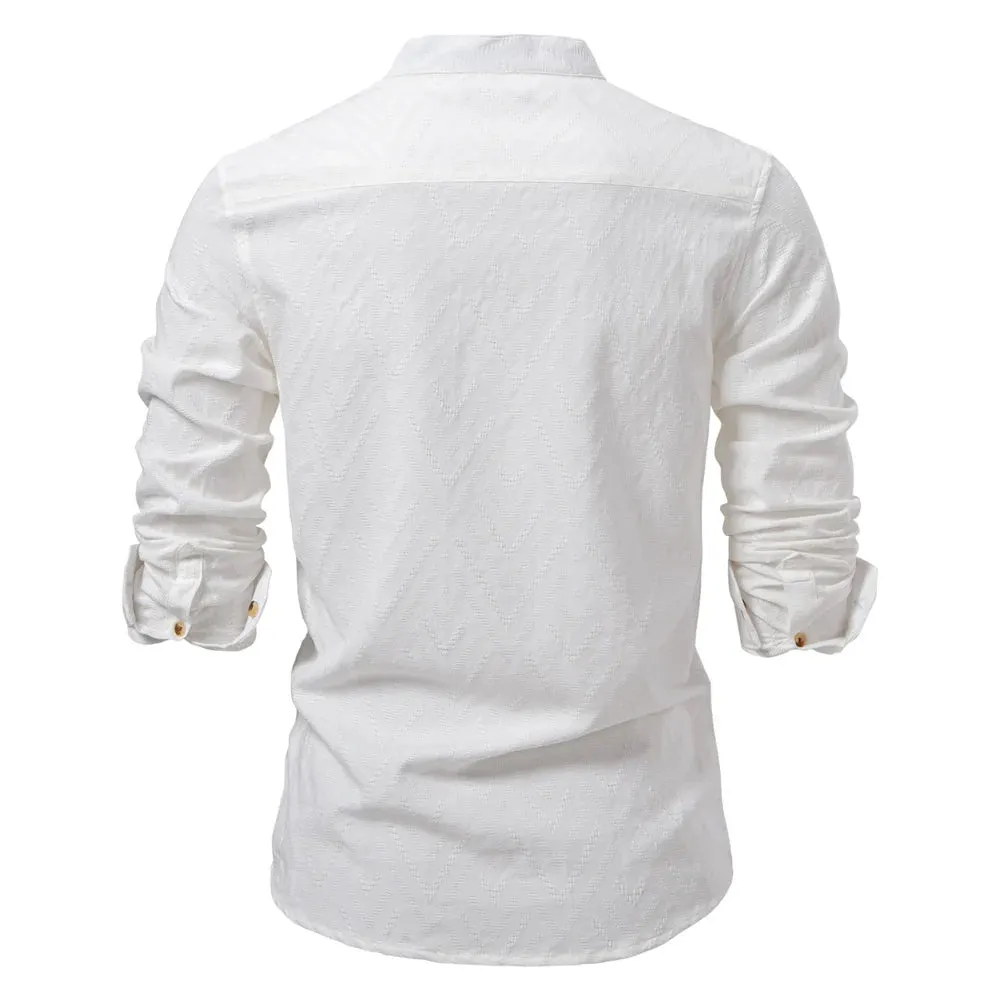 Rowan Cotton Henley Shirt