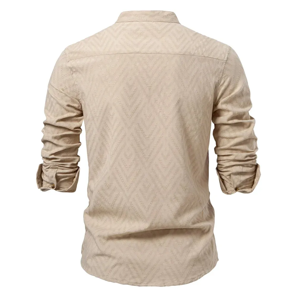 Rowan Cotton Henley Shirt