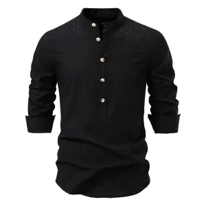 Rowan Cotton Henley Shirt