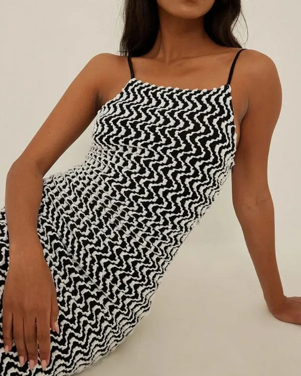 Ruffle Maxikleid Alicia