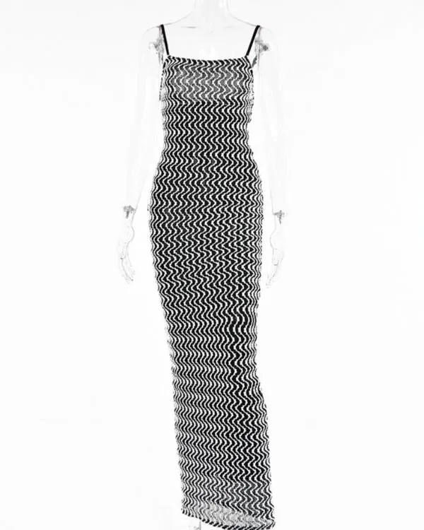 Ruffle Maxikleid Alicia