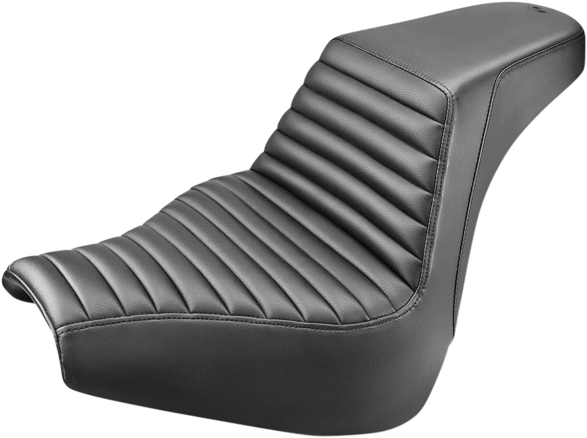 Saddlemen 812-26-175 LS Step-Up Seat - Black Full Diamond