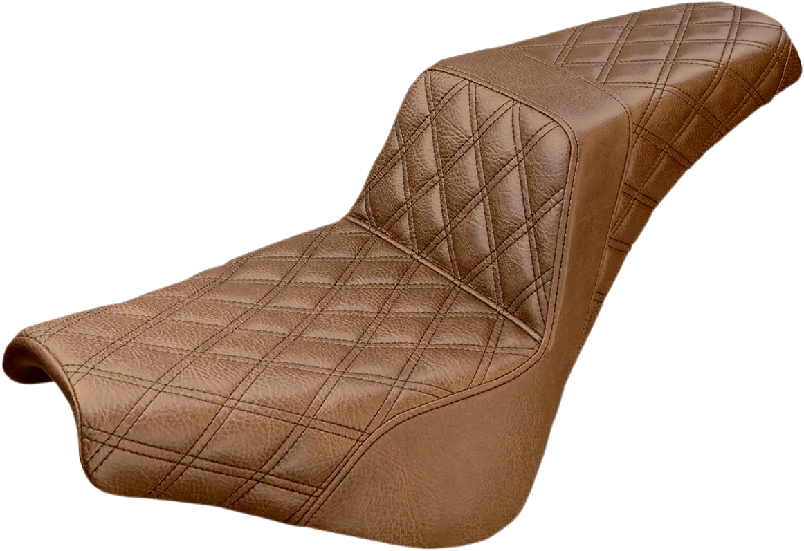 Saddlemen 812-26-175 LS Step-Up Seat - Black Full Diamond